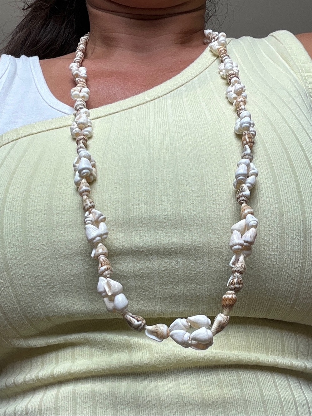 7 Handmade Multi-Strand Shell Necklaces - Picture 6 of 9